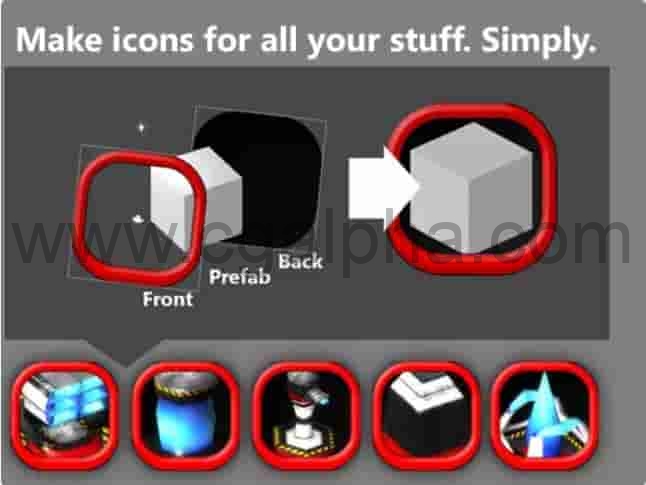 Unity插件 – 从预制件生成图标 Generate Icons From Prefabs