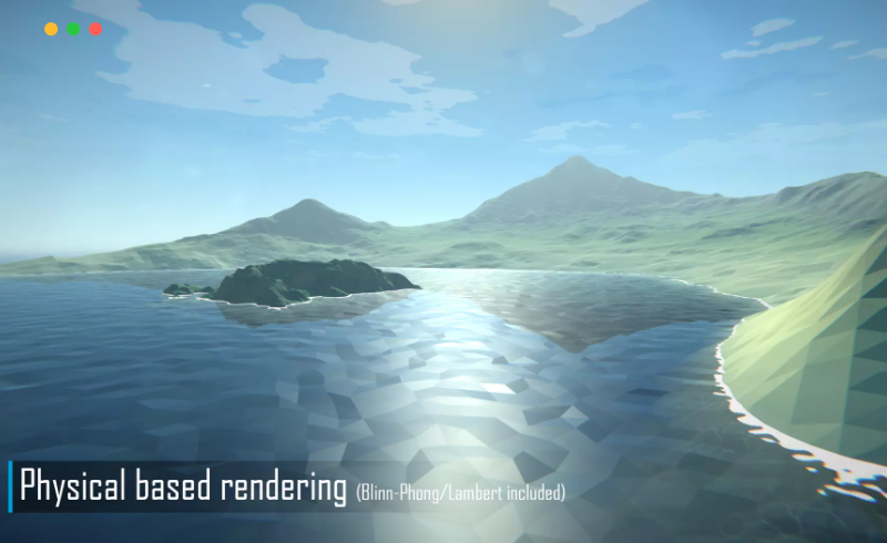 Unity插件 – 风格化水系统插件 Low Poly Water – Builtin & URP – Poseidon