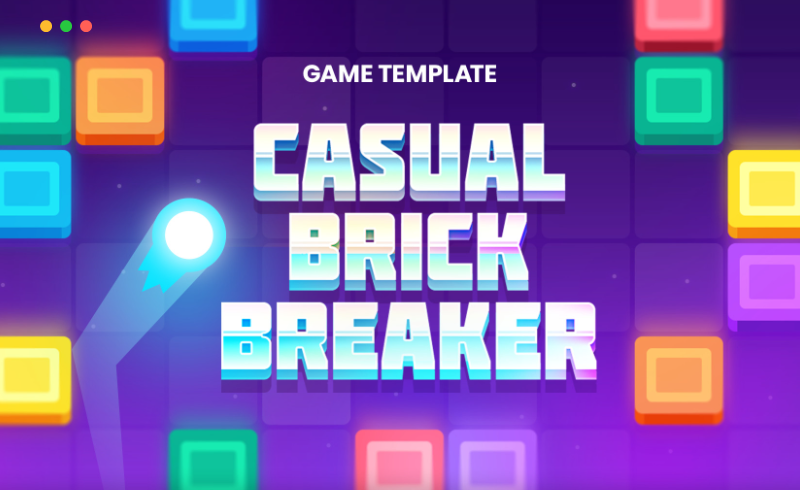 Unity插件 – 打砖块游戏开发模板 Template – Bricks Breaker