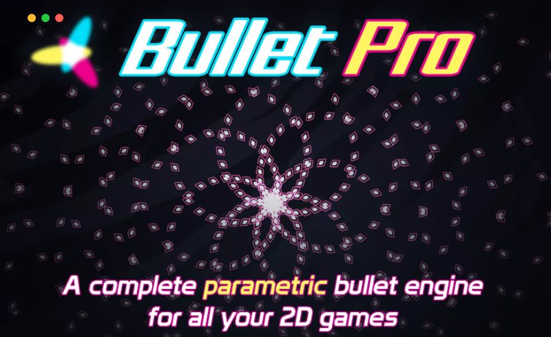 Unity插件 – 2D游戏子弹轨道优化插件 BulletPro – 2D Projectile Workspace