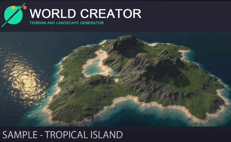 Unity插件 – 程序地形地景生成器 World Creator Professional