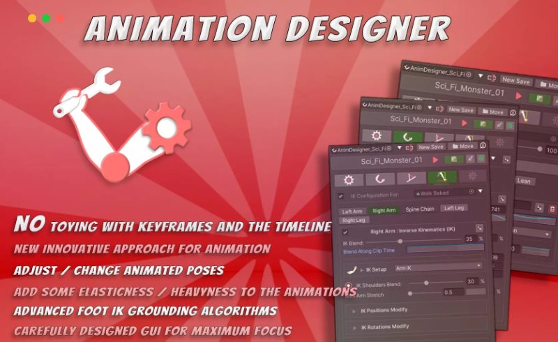 Unity插件 – 动画设计师 Animation Designer