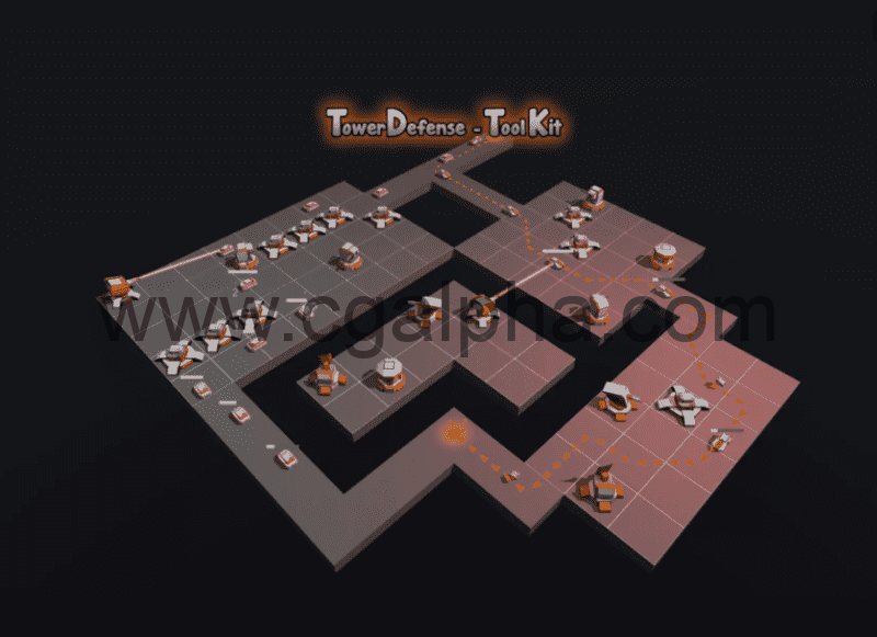 Unity插件 – 塔防游戏工具包 Tower Defense Toolkit 4