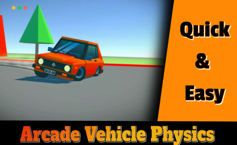 Unity插件 – 物理引擎游戏车辆 Arcade Vehicle Physics