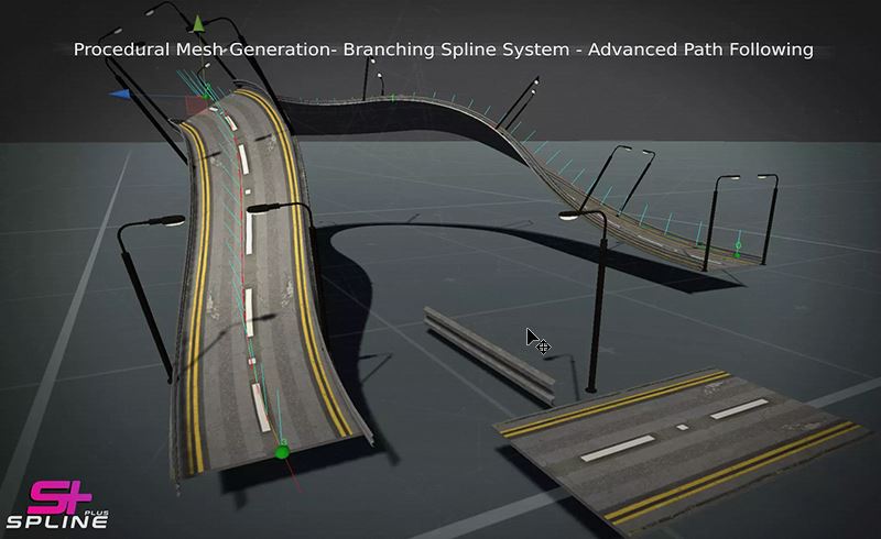 Unity插件 – 样条线网格变形 Spline Mesh Deform