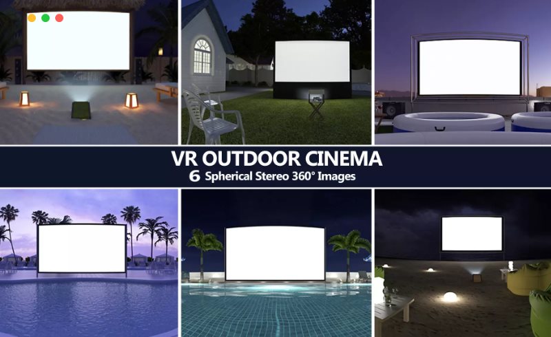 Unity插件 – VR户外影院 VR Outdoor Cinema