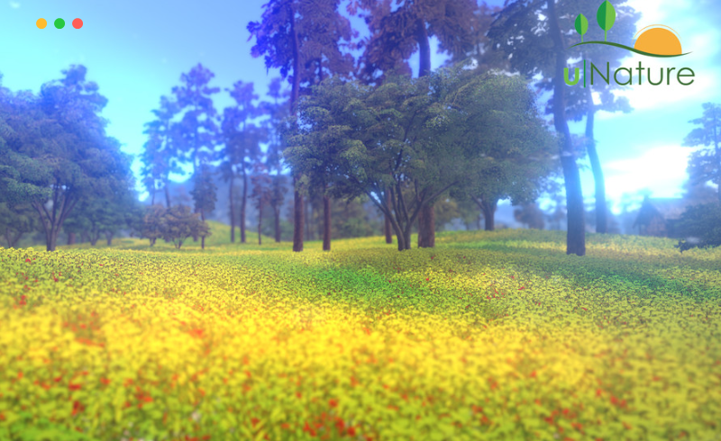 Unity插件 – 地形树交互插件 uNature – GPU Grass and Interactable Trees