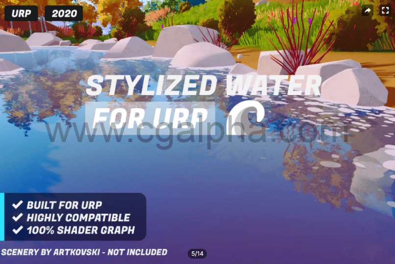 Unity插件 – 用于 URP 的程式化水 Stylized Water For URP