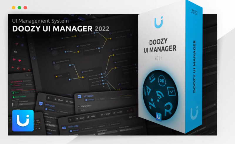 Unity插件 – 用户界面管理器 Doozy UI Manager 2022