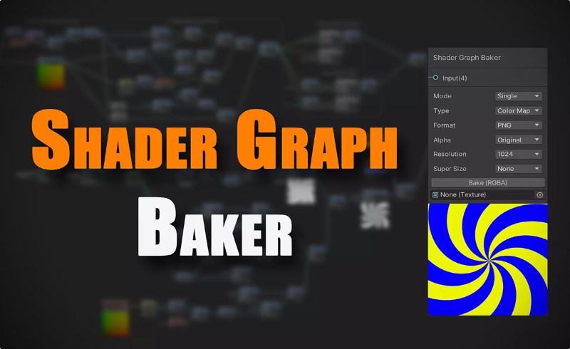 Unity插件 – 材质纹理烘焙插件 Shader Graph Baker