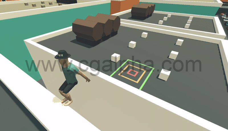 Unity插件 – 跑酷游戏模板开发 Flip Trickster – Parkour Simulator