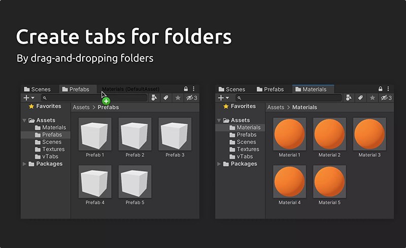 Unity插件 – 虚拟标签 vTabs