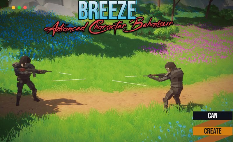 Unity插件 – 高级角色行为 Breeze – Advanced Character Behaviour