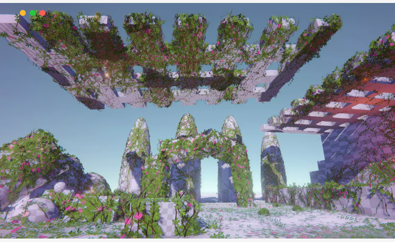 Unity插件 – 程序化藤蔓生成 Ivy Studio – Procedural vine generation