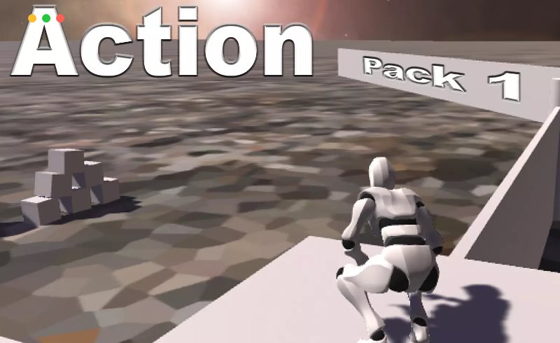 Unity插件 – 游戏创作者 1 Action Pack 1 for Game Creator 1