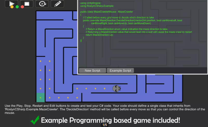 Unity插件 – 运行时编译器  Roslyn C# – Runtime Compiler