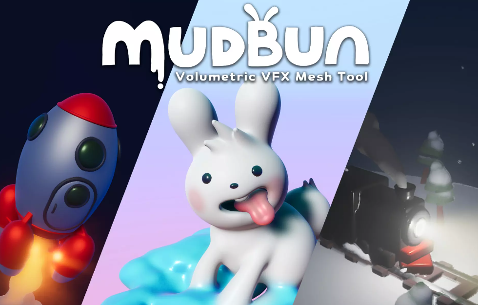 Unity插件 – 体积 VFX 网格建模工具 MudBun: Volumetric VFX & Modeling