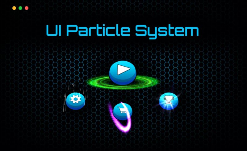 Unity插件 – UI 粒子系统 UI Particle System