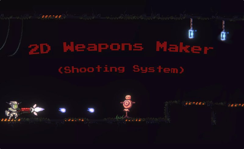 Unity插件 – 武器制作射击系统 2D Weapons Maker